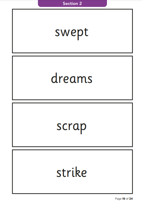 Yearone Screening Examples Westdale Infant School - Year 1 Phonic Screening Check
